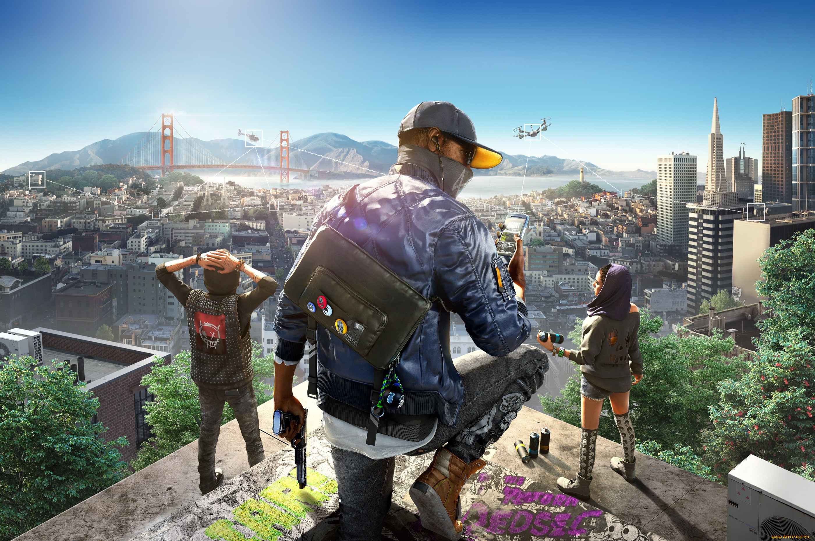 watch dogs 2,  , - watch dogs 2, 